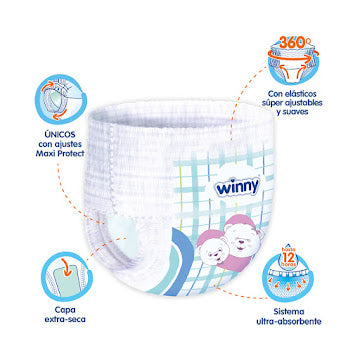 Pañales Winny Pants Xxg Etapa 5 X 30 Und