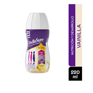 Complemento Nutricional Pediasure Peptigro Vainilla Líquido X 220 Ml