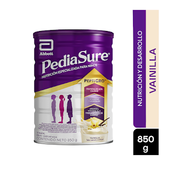 Complemento Nutricional Pediasure Peptigro Vainilla Polvo X 850 Gr