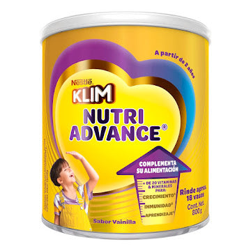 Complemento Nutricional Klim Nutriadvance Lata X 800 Gr