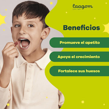Gomitas infantiles Laagom Gummi Yummi multivitamínicas frasco x 60 und