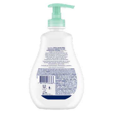Jabón Dove Baby Líquido Corporal Humectación Sensible 400 ml