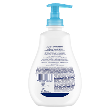 Jabón Dove Baby Líquido Corporal Humectación Enriquecida 400 ml
