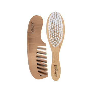 Set Peine y Cepillo para Bebé Dr Browns x 2 und
