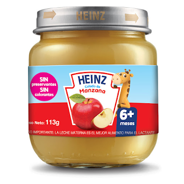 Compota Heinz Colado Manzana X113g
