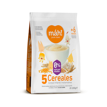 Cereal Infantil Mah 5 Cereales X 200 Gr