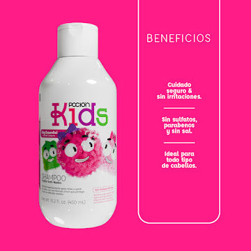 Shampoo Poción Kids Nutrición y Protección 450 mL