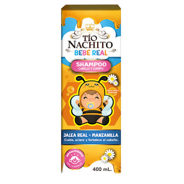 Shampoo Shampoo Tío Nachito Bebé Real 400 mL