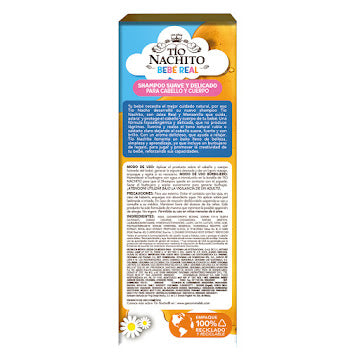Shampoo Shampoo Tío Nachito Bebé Real 400 mL