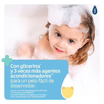 Shampoo Johnson Baby Hidratación Intensa X 400 Ml