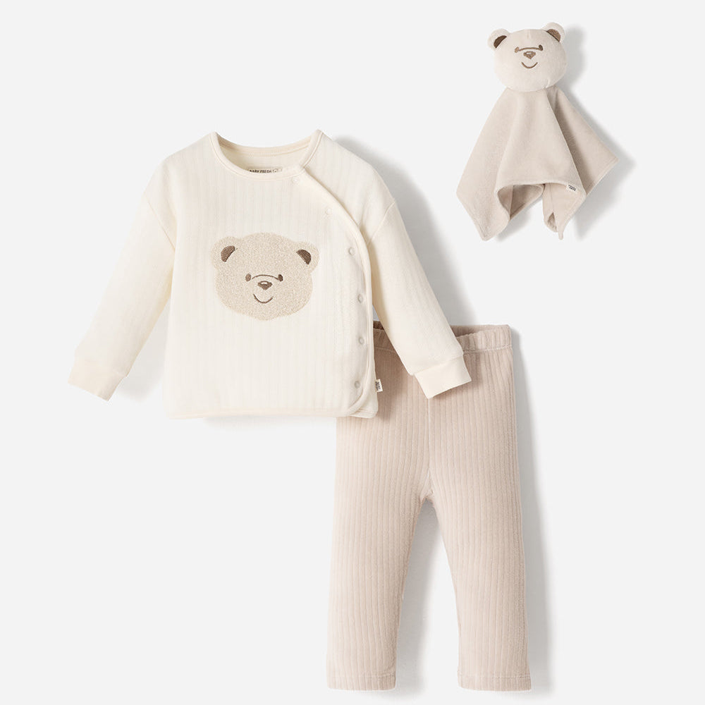 Conjunto Babyfresh con Peluche de Apego para Bebé Niño