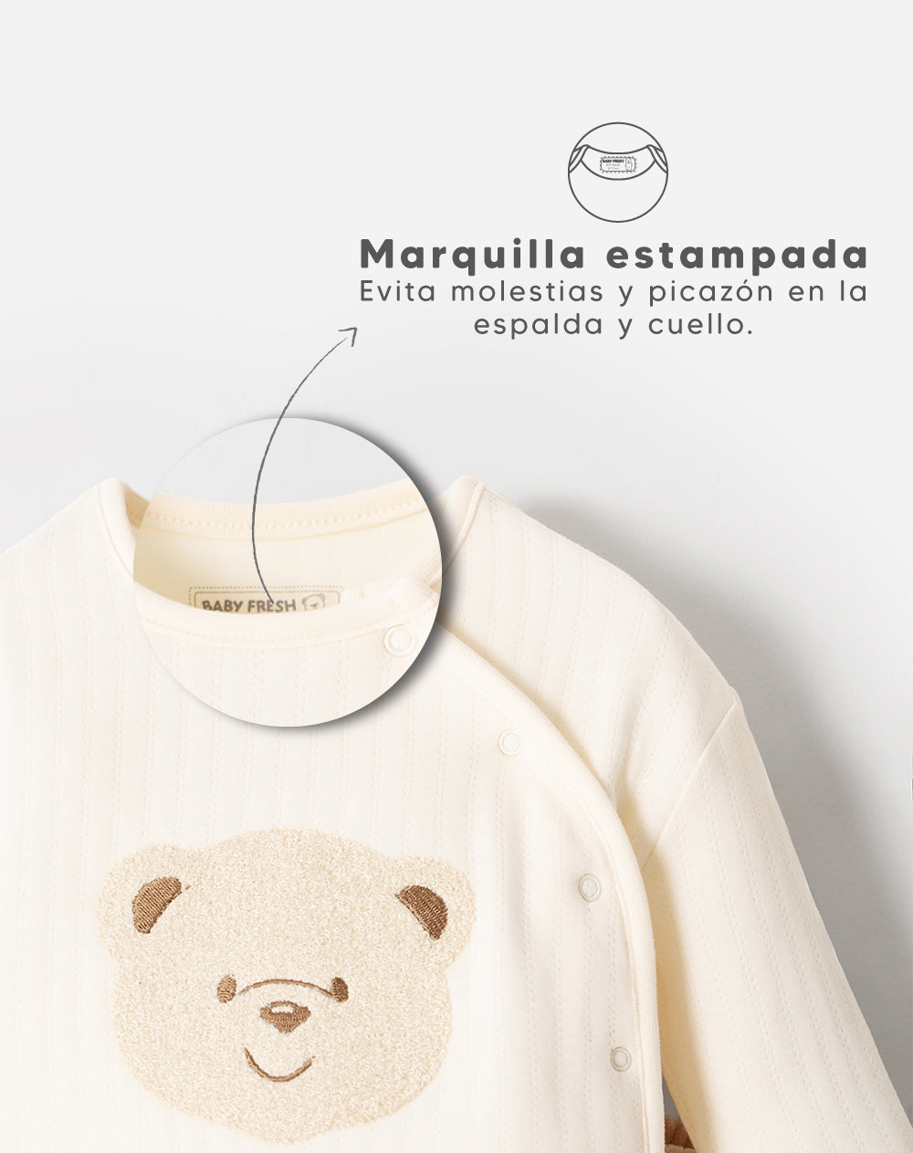 Conjunto Babyfresh con Peluche de Apego para Bebé Niño