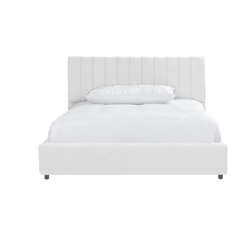 Cama Baul Infantil Doble 140x190x120 + Colchon Pillow Blanco