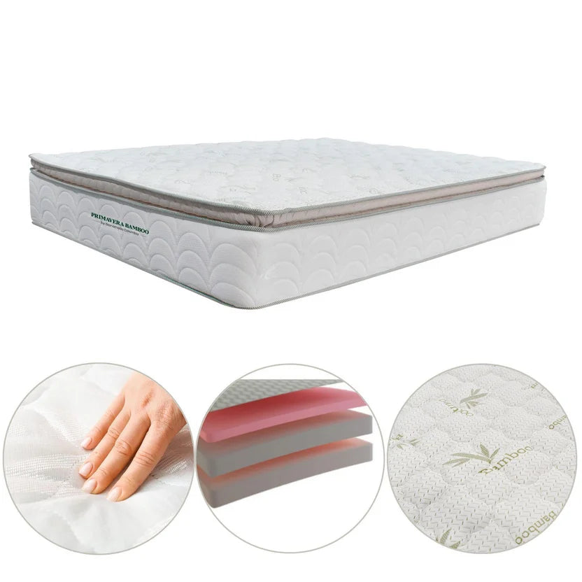Cama Baul Infantil Sencilla + Colchon Pillow Taupe 100x190x120