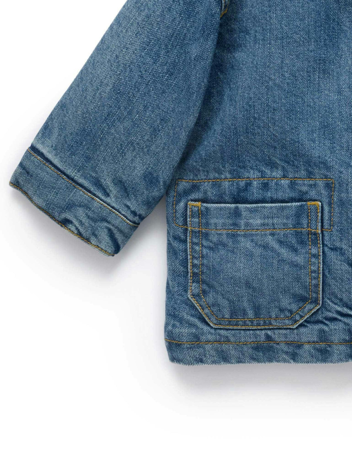 Chaqueta Denim Worker Purebaby para Bebé e Infantil