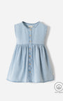 Vestido Babyfresh Midi Índigo para Niña