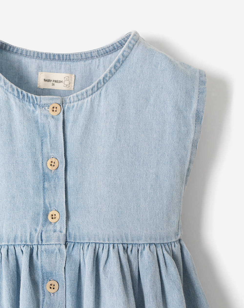 Vestido Babyfresh Midi Índigo para Niña