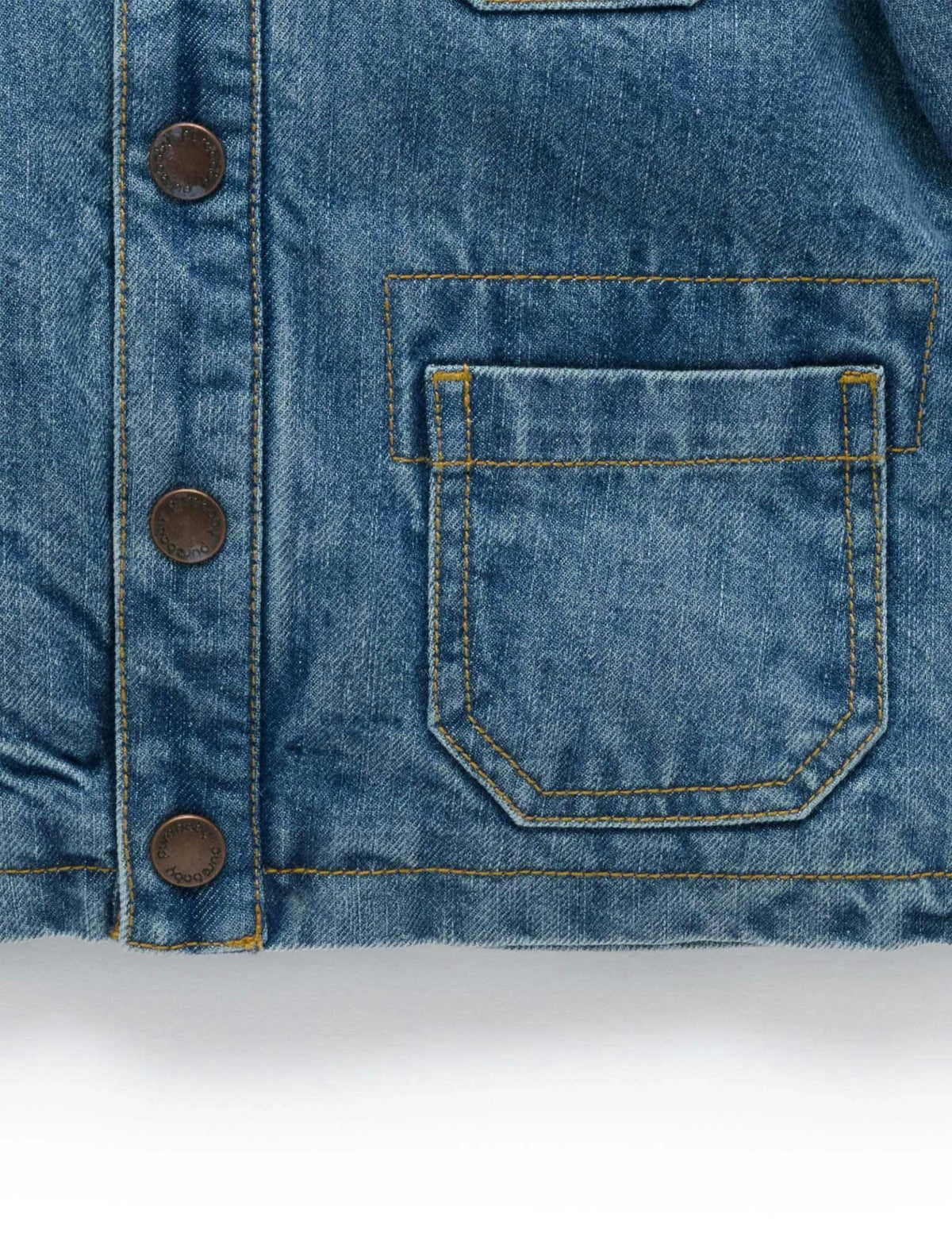 Chaqueta Denim Worker Purebaby para Bebé e Infantil