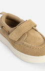 Zapatos Babyfresh Náutico Cuero Café para Niño