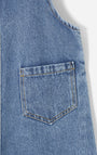 Overol Babyfresh Largo Denim Índigo Medio Unisex para Niños