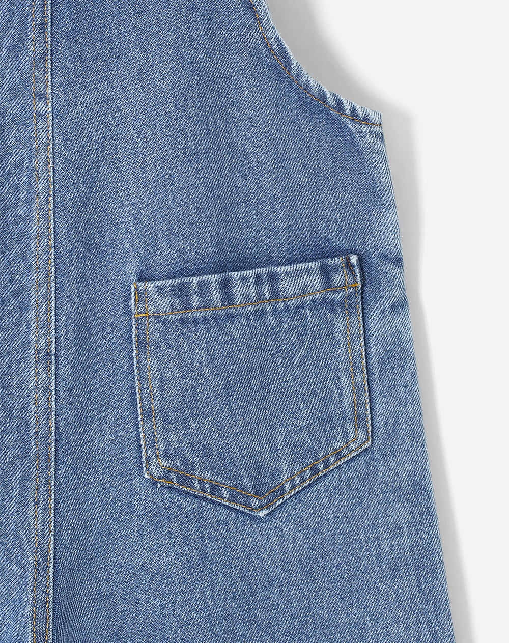 Overol Babyfresh Largo Denim Índigo Medio Unisex para Niños