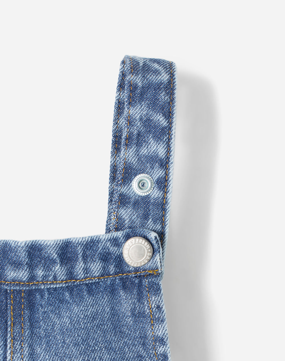 Overol Babyfresh Largo Denim Índigo Medio Unisex para Niños